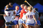 Field Hockey Patriot League Champions Celebration